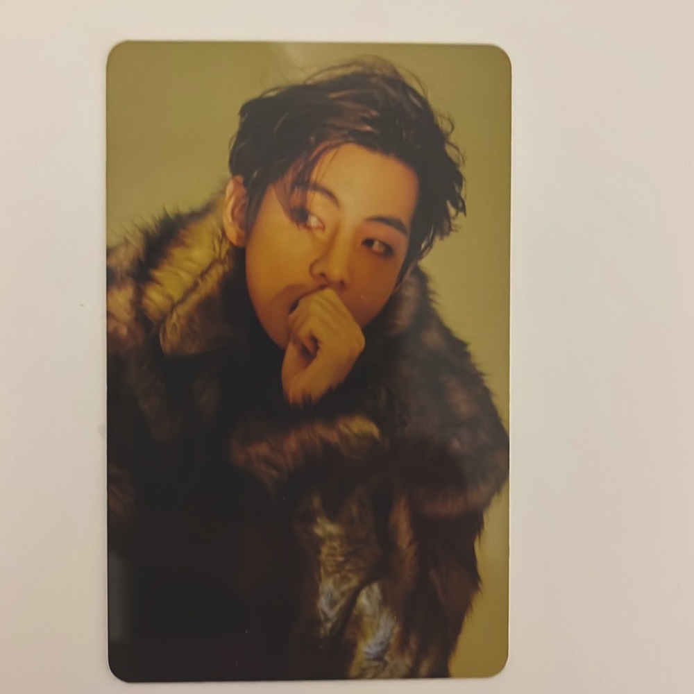 V photocard. BTS